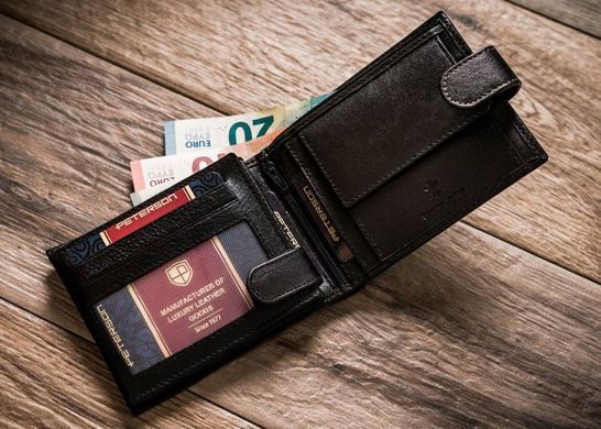 Гаманець чоловічий шкіряний ALWAYS WILD N992L-WCN-RFID-8006 чорний
