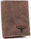 Кошелек мужской кожаный BUFFALO WILD RM-03-HBW-7734 темно-коричневый