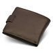 Шкіряне чоловіче портмоне на кнопці ST Leather ST104 Чорний, Коричневий