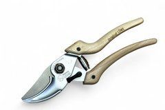 Секатор обвідний LOWE N9.107 Natural Series, зріз 22 мм, дерев&rsquo;яні ручки з гікорі