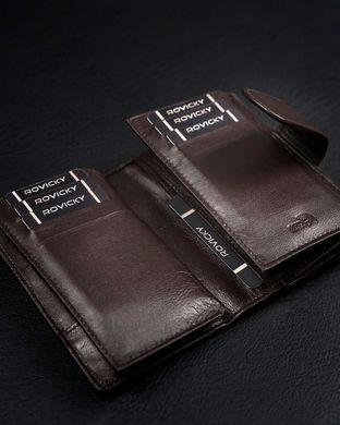 Кошелек женский кожаный 4U CAVALDI RD-DB-10-GCL-5920 коричневый