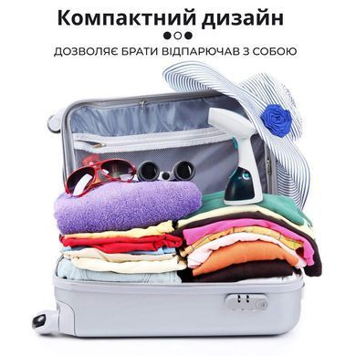Ручний відпарювач для одягу SOKANY 250 мл Блакитний Lugi AJ2205BL