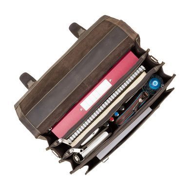 Портфель мужской кожаный Visconti 16055XL Hercules (Oil Brown)