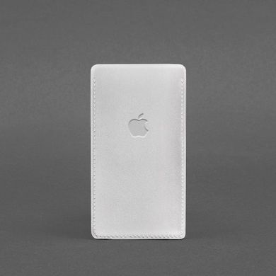 Кожаный чехол для iPhone 13 Белый