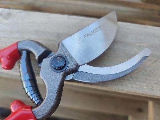 Секатор классический металлический, 23 см, 320 гр, С60 (57 HRC), FALKET арт. FAL2390