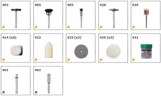 Набір для чищення / поліровки Dremel (684)
