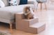 Ступени для собак Velour Beige 3х-уровневые