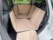 Автогамак Трансформер для Собак Happy Travel Beige з захистом дверей 120х145см