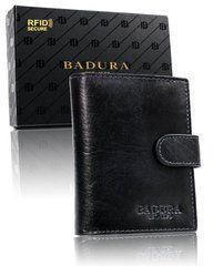 Гаманець чоловічий шкіряний Badura B-N62L-MIL NERO