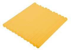 Topex 42E171 Стрижні клейові 11 мм, 12 шт., жовті