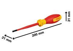 Отвертка Bosch VDE Professional SL 4.5x100 мм (1600A02NC2)