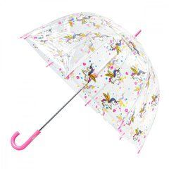 Парасолька-тростина дитяча механічна Fulton Funbrella-4 C605 Bella The Unicorn (Єдинороги)
