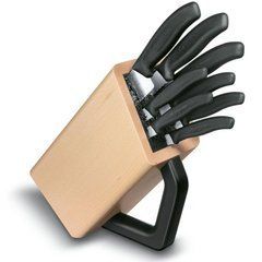 Кухонний набір Victorinox SwissClassic Cutlery Block, 8 предметів (Vx67173.8), Черный