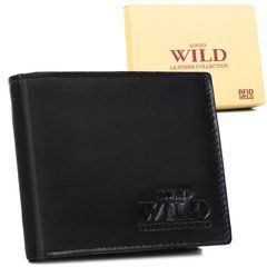 Гаманець чоловічий шкіряний Always Wild N7-P-SCR-7865 чорний