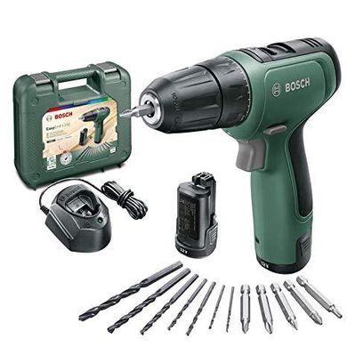 Акумуляторний шуруповерт Bosch Easy Drill 1200 (2 АКБ) (06039D3002)