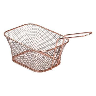Корзина сервировочная для картофеля фри и снеков 14&times;10&times;6 см Розовый HP-19-9-R