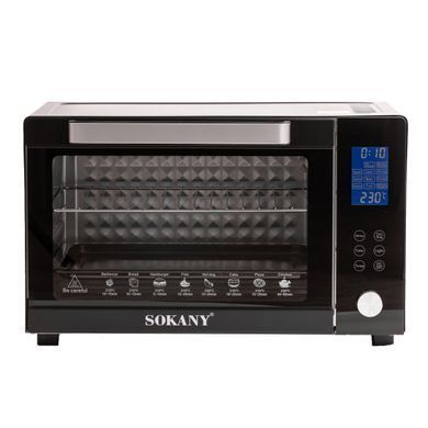 Духовка електрична Sokany з конвекцією на 50 л, 1700 Вт SK10011