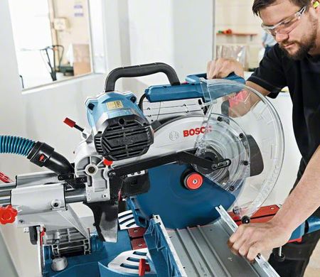 Пила торцювальна з протяжкою Bosch GСM 12 SDE (0601B23100)