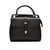 Женская кожаная сумка Italian fabric bags 2109 black