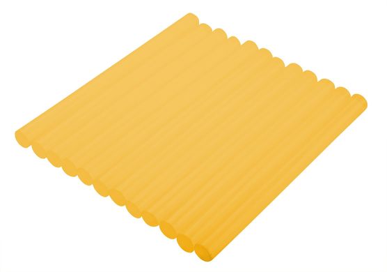 Topex 42E171 Стрижні клейові 11 мм, 12 шт., жовті