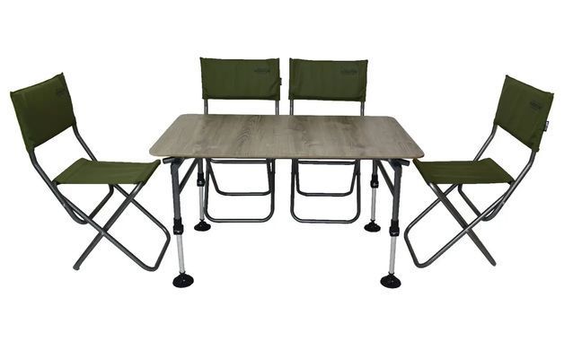 Комплект меблів складаний Novator SET-2 (100х60), Коричневий