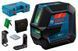 Лазерний нівелір Bosch GLL 2-15 G Professional у кейсі (0601063W02)