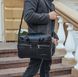 Мужская кожаная сумка для ноутбука и документов Tiding Bag MK 3328 черная