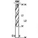 Свердло по металу Bosch HSS-Co, DIN 338, 7×69 мм, 1 шт (2608585858)