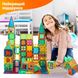 Магнітний конструктор кольорові магнітні блоки плитки 60 деталей розвиваючий набір для дітей Magcastle