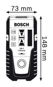 Лазерний приймач Bosch LR 1 Professional (0601015400)