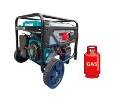 Генератор Газ/бензиновый INVO H6250DТ-G 5.0/5.5 кВт, трехфазный, с электрозапуском