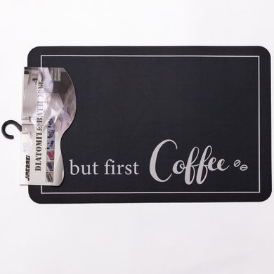 Коврик для кухни But first Coffee 38*58 см диатомитовый HP-42-43