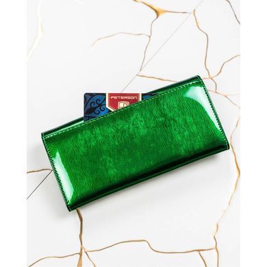 Кошелек женский кожаный Peterson PTN 72401-SH-0974 GREEN (зеленый)