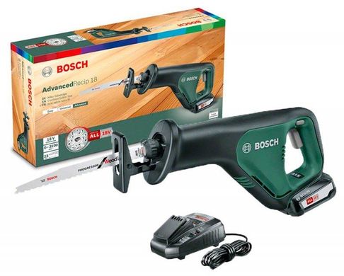 Шабельна пила Bosch AdvancedRecip 18, 1 акб (06033B2401)