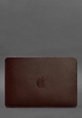 Чохол із натуральної шкіри для MacBook 13 дюйм Бордовий, Бордовый