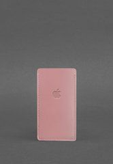 Шкіряний чохол для iPhone 12 Рожевий, Рожевий