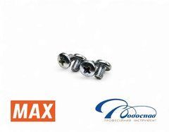 Гвинт 4х6, 4 шт з різьбою для степлера МАХ HT-R1/B1/R45C (AA25537 No.13), серый