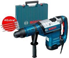 Перфоратор Bosch GBH 8-45 DV + 4 зубила SDS-Max + валіза (0615990J8M)