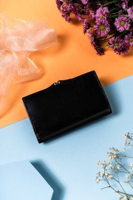 Кошелек женский кожаный LORENTI 55020-GBL-4775 черный
