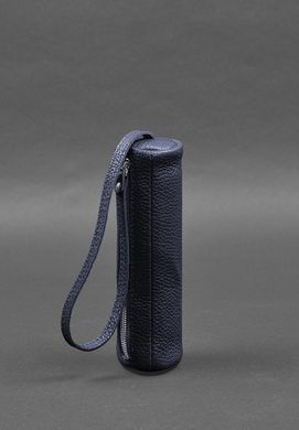 Шкіряна ключниця 3.1 Тубус XL Синя, Синий, натуральна шкіра - флотар