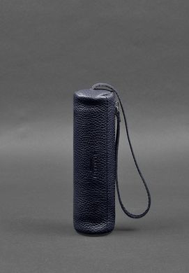 Шкіряна ключниця 3.1 Тубус XL Синя, Синий, натуральна шкіра - флотар