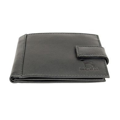 Кошелек мужской кожаный Ridgeback JBNC34 BLK черный