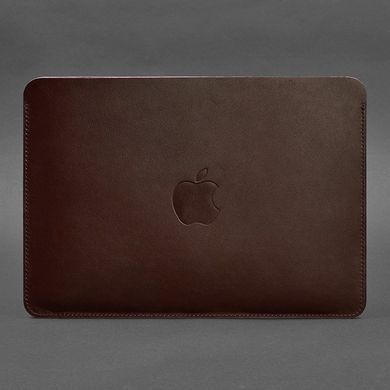 Чехол из натуральной кожи для MacBook 13 дюймов Бордовый
