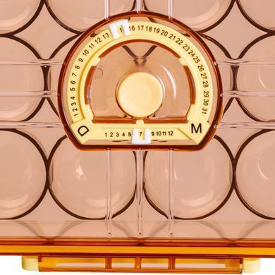 Лоток для яиц пластиковый на 18 ячеек 32.5х18х8 см Коричневый HP-27-1