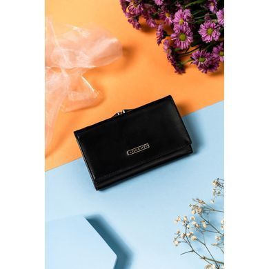 Кошелек женский кожаный LORENTI 55020-GBL-4775 черный