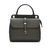 Женская кожаная сумка Italian fabric bags 2109 gray