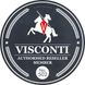 Визитница мужская кожаная Visconti TSC40 - CAMPER tan (RFID) коричневая