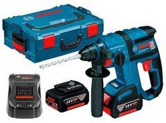 Акумуляторний перфоратор Bosch GBH 18 V-EC + з/у GAL 1880 CV + 2 x акб GBA 18V 5 Ah + L-boxx