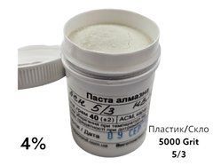 Алмазна паста для скла та пластику ACН 5-3 (НВМХ) (4%) 5000 GRIT, 40 г
