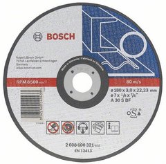Круг відрізний Bosch 115х2,5 мет.